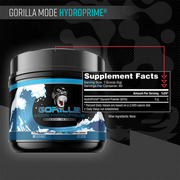 HydroPrime® Glycerol + Gorilla Hydration