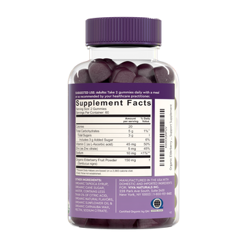 Elderberry Gummies, Adults