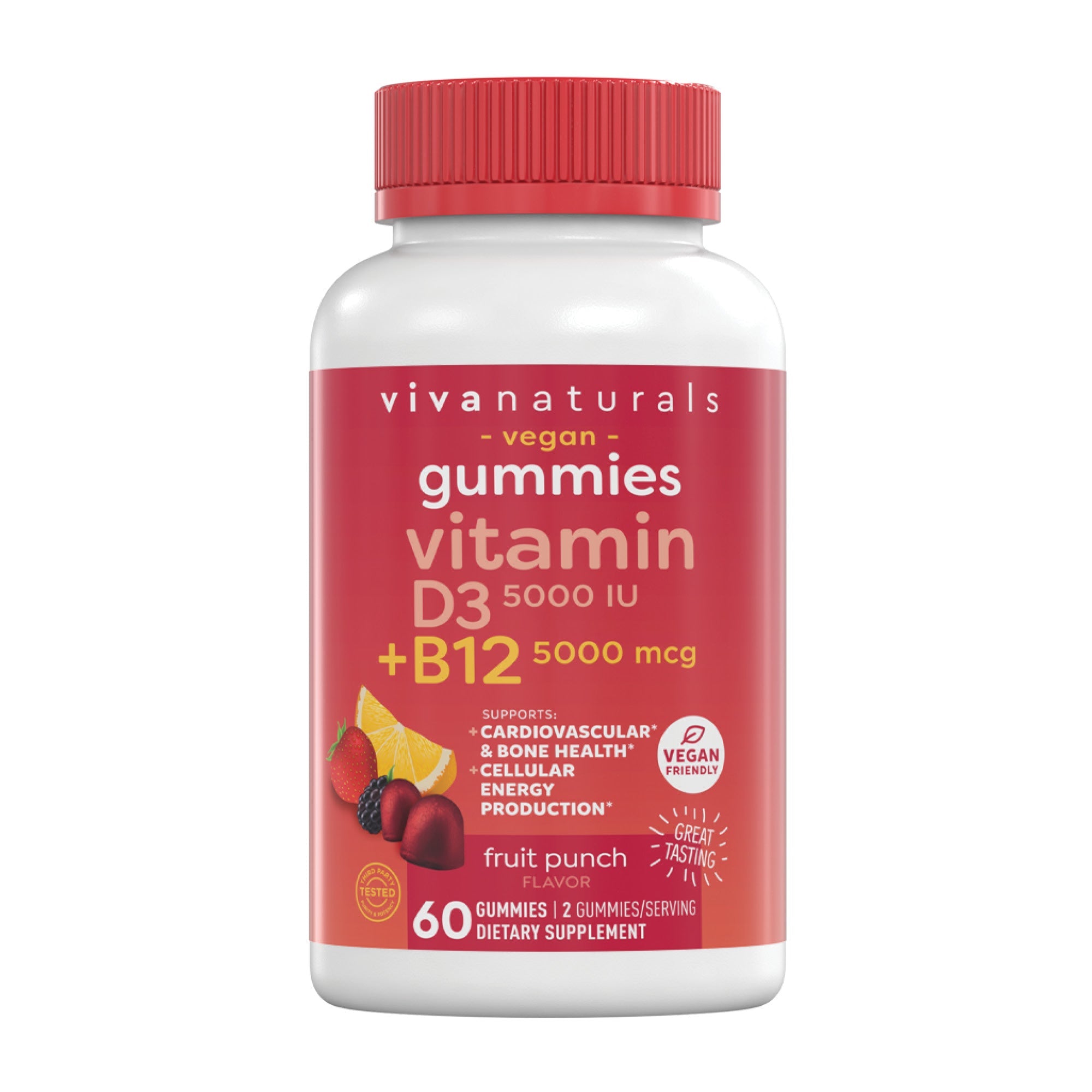 Vitamin D3 + B12 Gummies