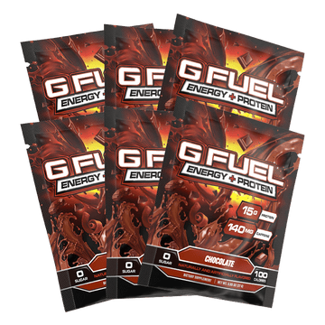 G FUEL Energy + Protein Single-Serving Starter Kit