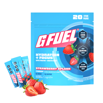 Strawberry Splash Hydration + Focus Pack